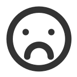 Face Sad SVG Icon